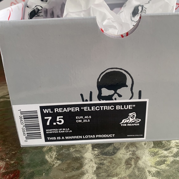 WL “Electric Blue” Reapers size 7.5 - Picture 5 of 8